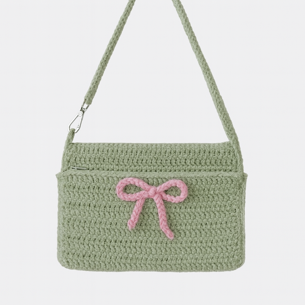 Veylo™ - Crochet Matcha Purse
