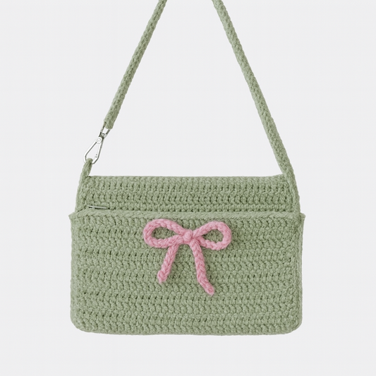 Veylo™ - Crochet Matcha Purse